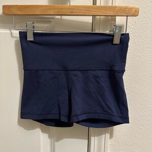 Ivivva Blue High-Waisted Athletic Shorts